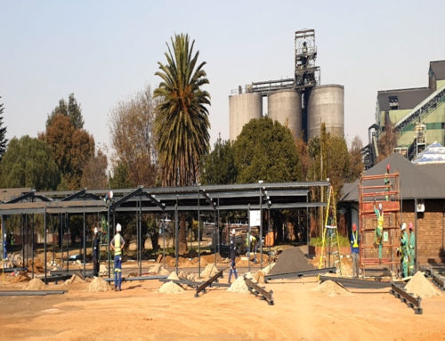 Goedehoop Colliery – Main Offices Carports Construction